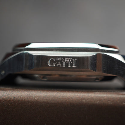 Bonest Gatti Reverse Gravity BG5802-A1 Silver Steel Case