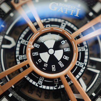 Bonest Gatti Universe BG5803 Round Shaped Case