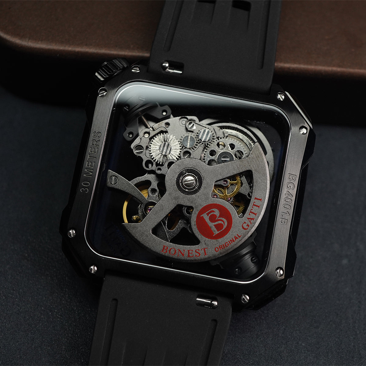 Bonest Gatti King Device BG5804 Square shaped Case - Horology Story Youtube Store