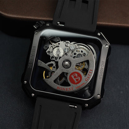 Bonest Gatti King Device BG5804 Square shaped Case - Horology Story Youtube Store