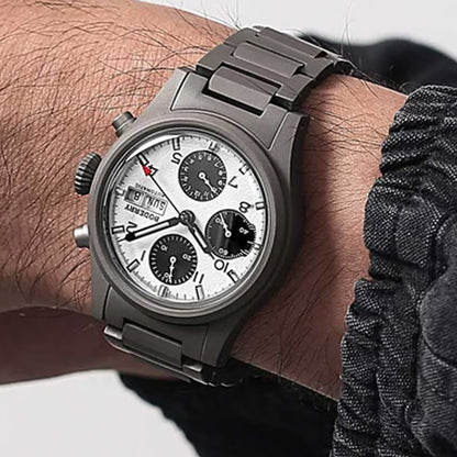 Boderry Landmaster Crhonograph Panda Dial (Early Bird)