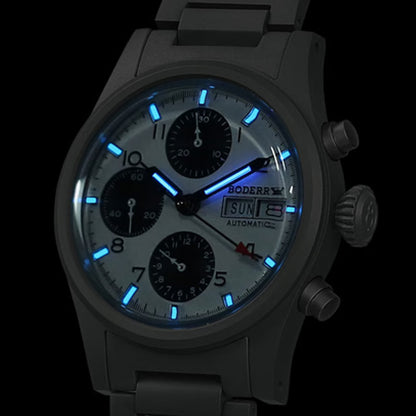 Boderry Landmaster Crhonograph Panda Dial (Early Bird)