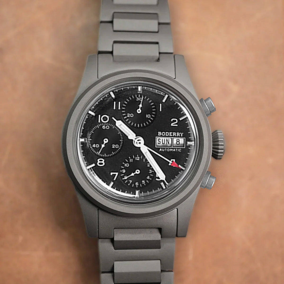 Boderry Landmaster Crhonograph Black Dial (Early Bird)