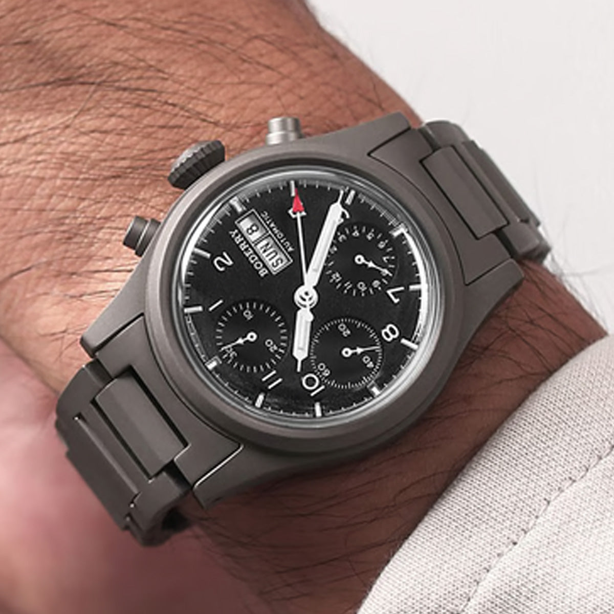 Boderry Landmaster Crhonograph Black Dial (Early Bird)