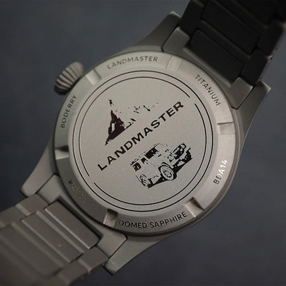 Boderry Landmaster True GMT Black Dial