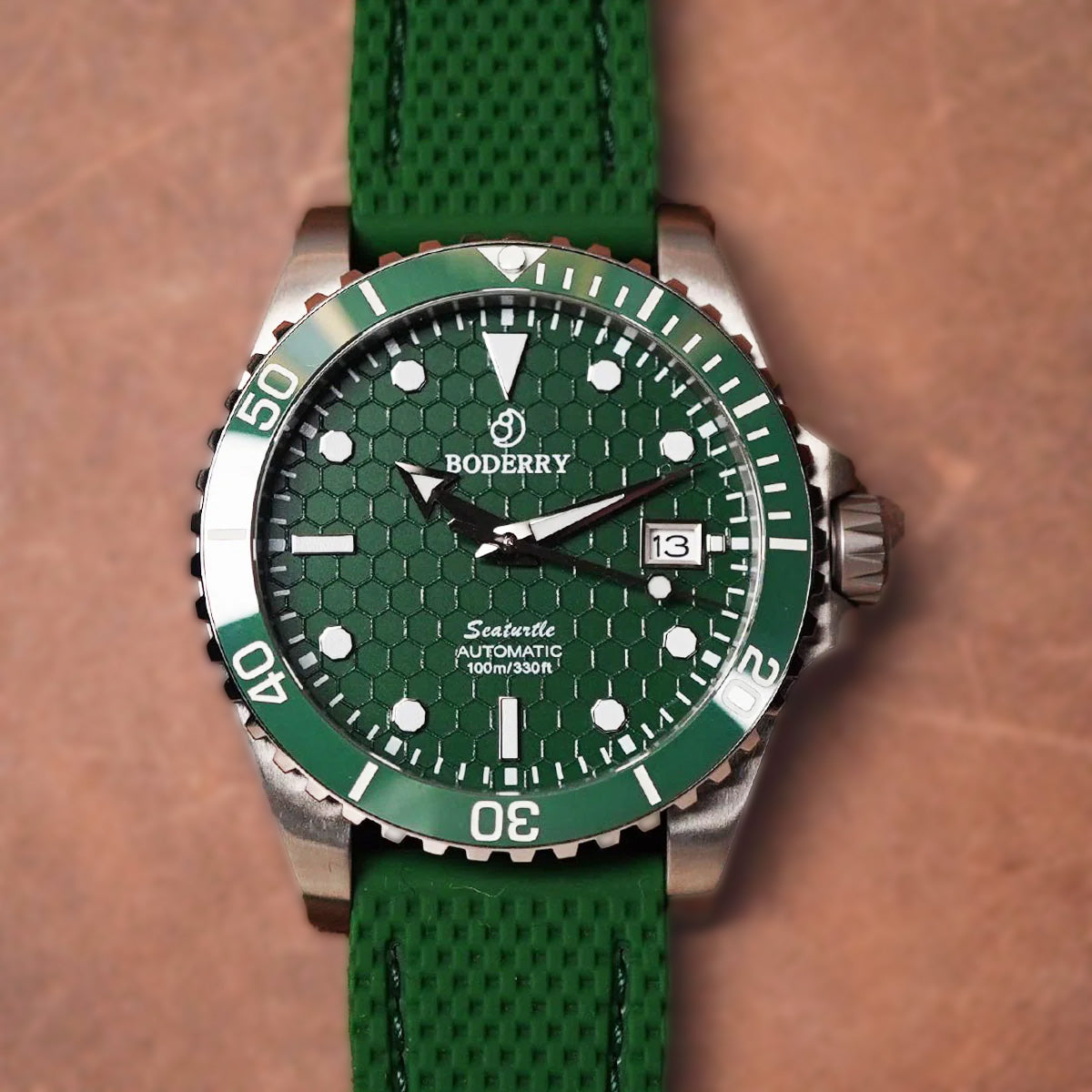 Boderry Seaturtle Ocean Titanium Diver 100m - Horology Story Youtube Store