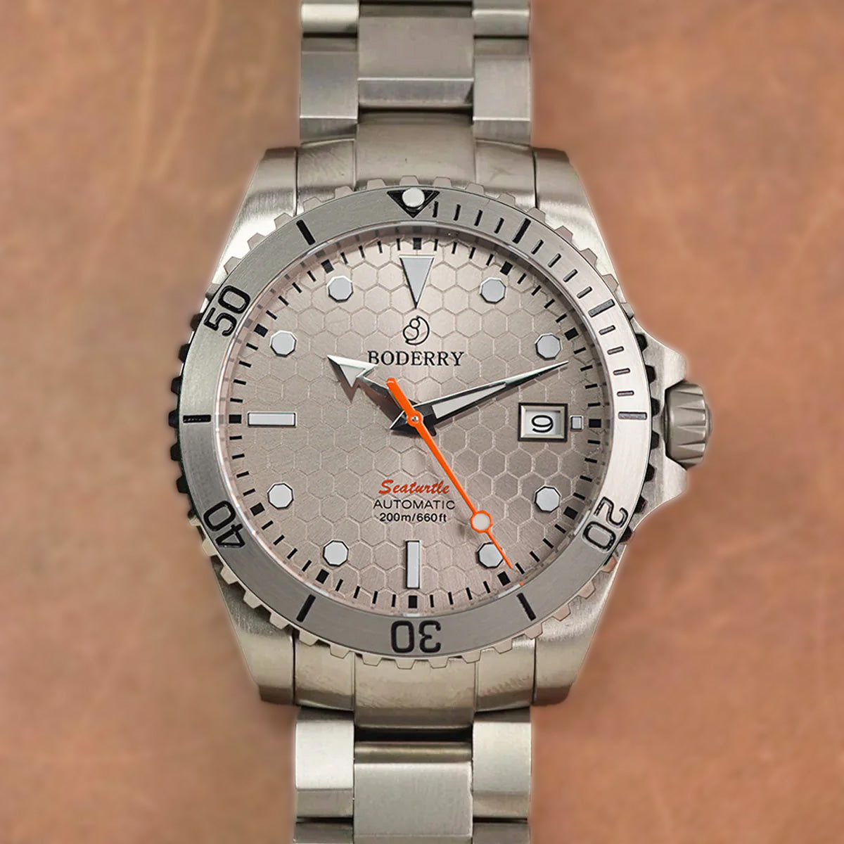 Boderry Seaturtle Ocean 100m Titanium Bracelet - Horology Story Youtube Store