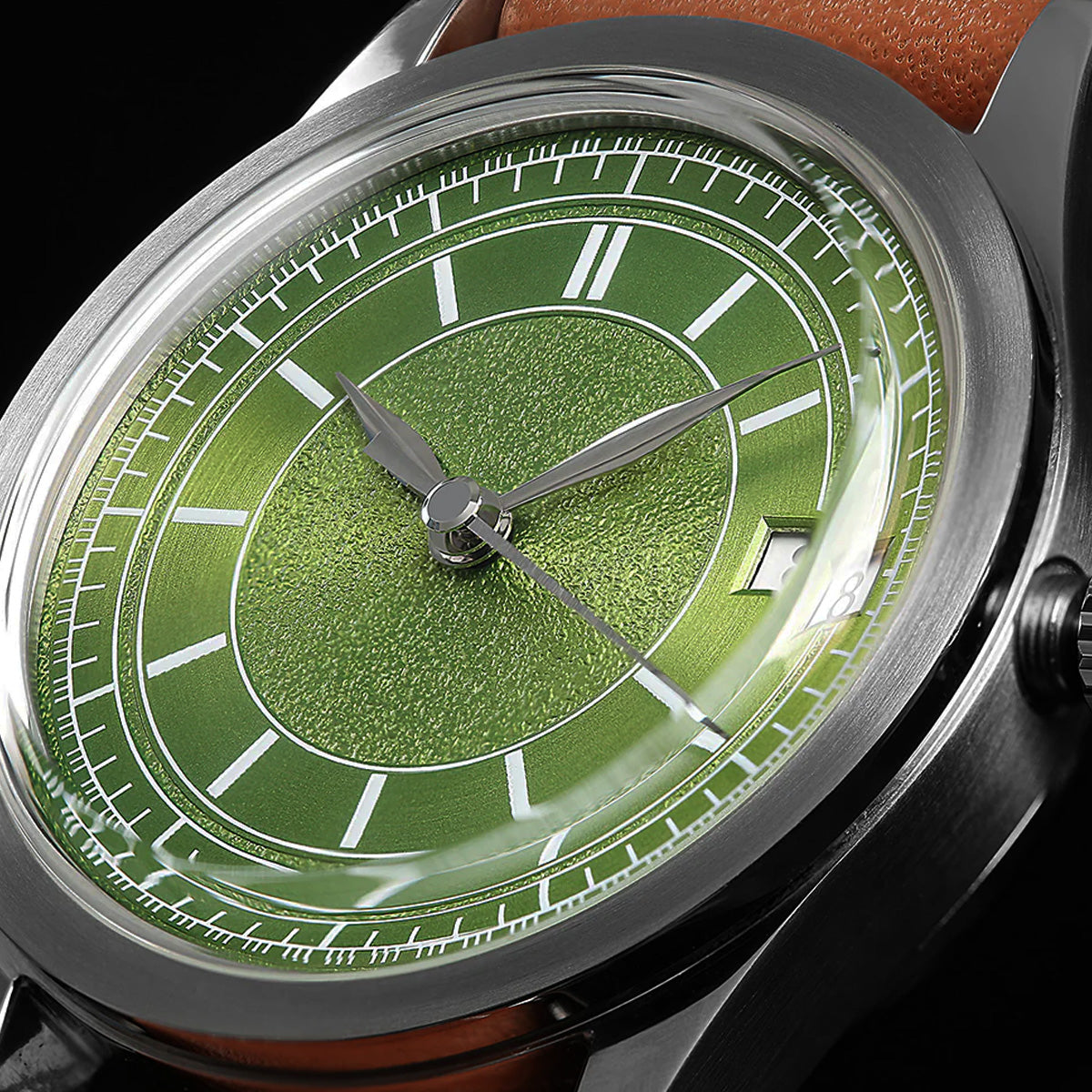 Boderry HOU BD-A13-02 Stainless Steel 80 Hours Power Reserve Green