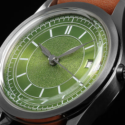 Boderry HOU BD-A13-02 Stainless Steel 80 Hours Power Reserve Green