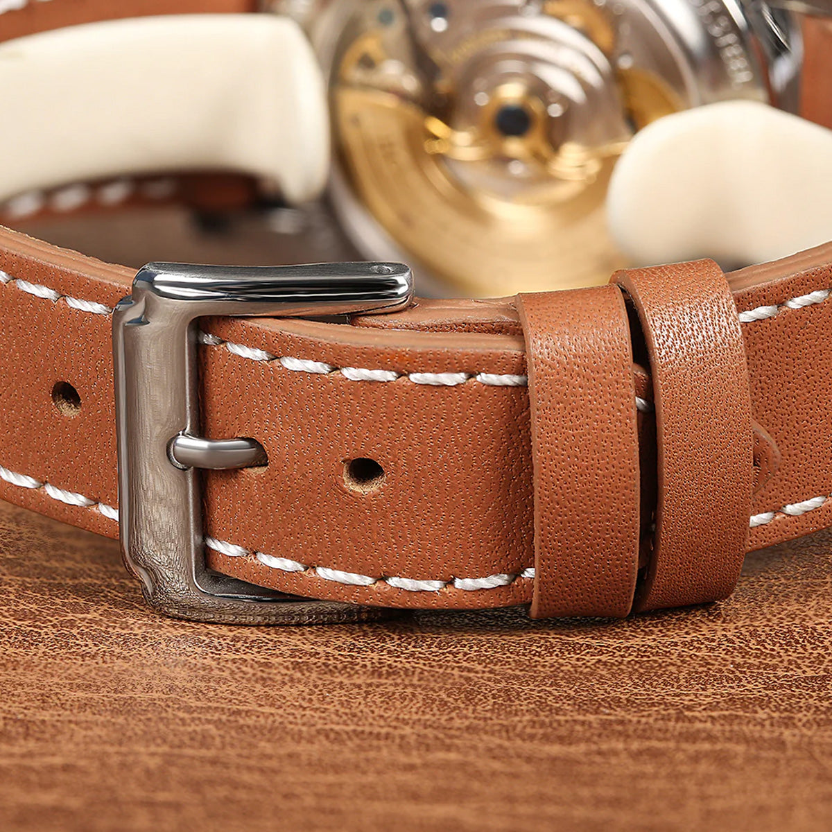 Boderry HOU BD-A13-02 Stainless Steel 80 Hours Power Reserve Green