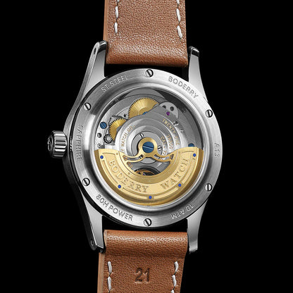 Boderry HOU BD-A13-02 Stainless Steel 80 Hours Power Reserve Green