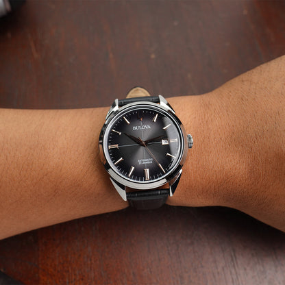 Bulova Sutton Classic BLV 96B422 Black Dial