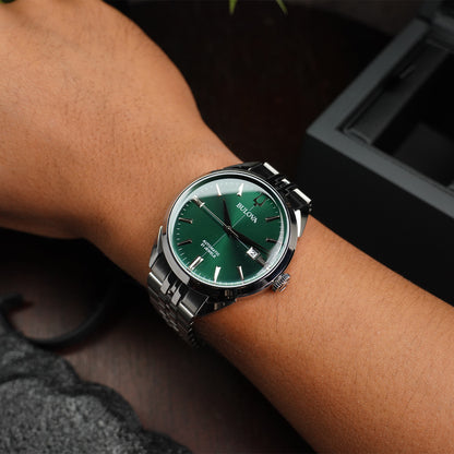 Bulova Sutton Classic BLV 96B424 Green Dial