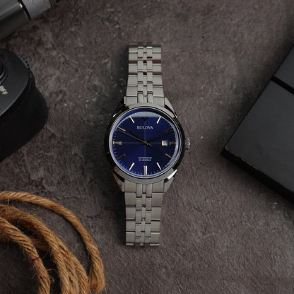 Bulova Sutton Classic BLV 96B425 Blue Dial