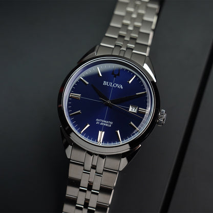 Bulova Sutton Classic BLV 96B425 Blue Dial