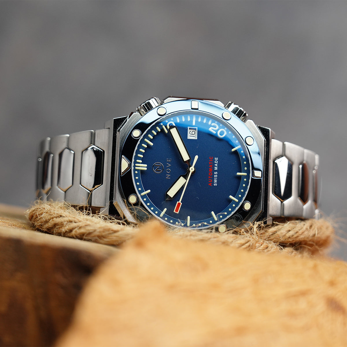Marine M003-07 Blue Sand Blast Dial