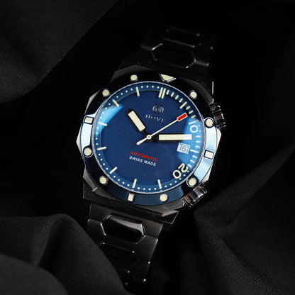Marine M003-07 Blue Sand Blast Dial