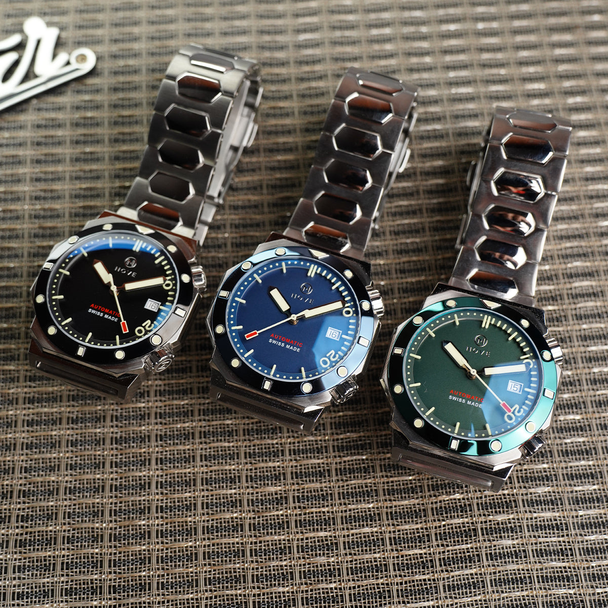 Marine M003-07 Blue Sand Blast Dial