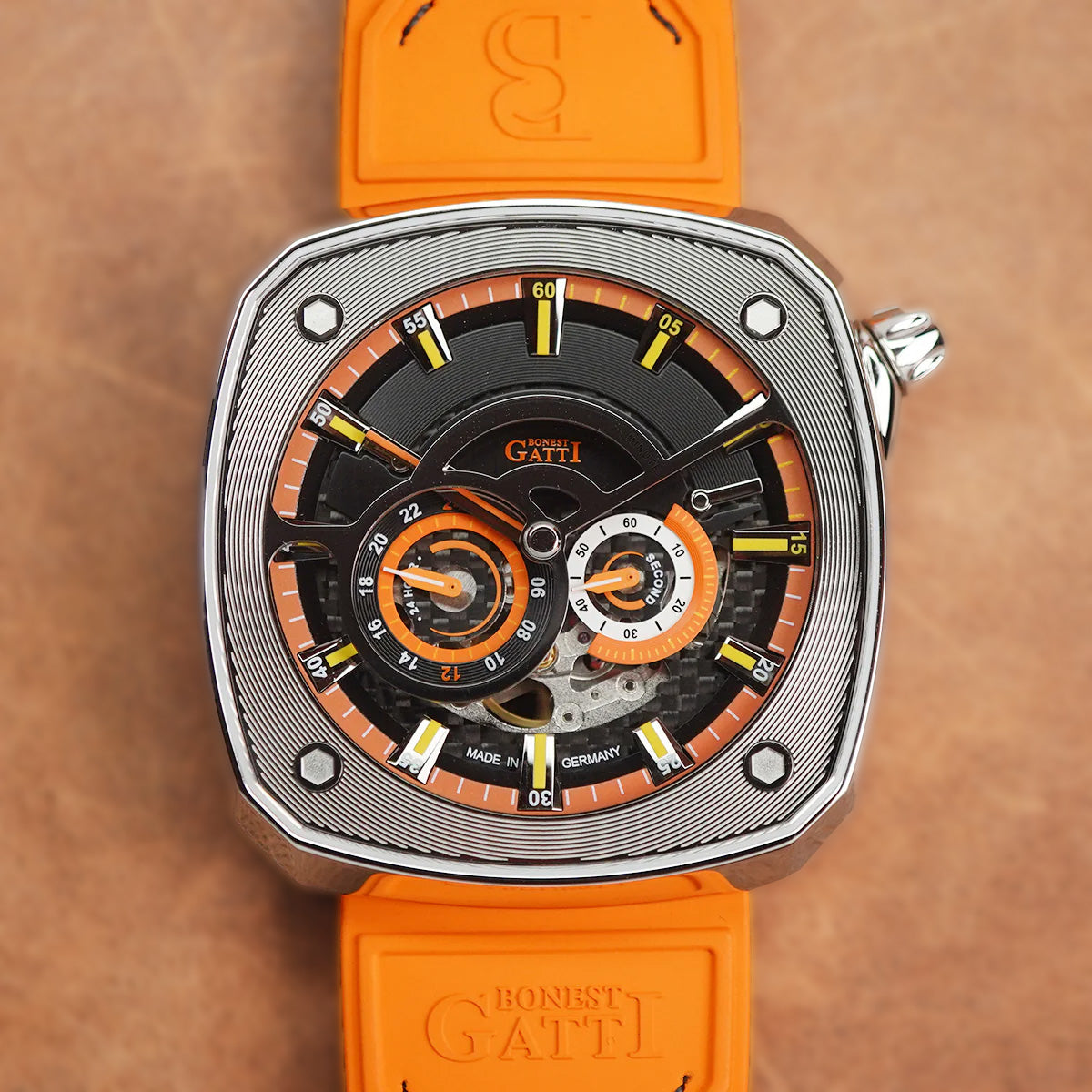 Bonest Gatti Whirlwind BG6601 Square shaped Steel Case
