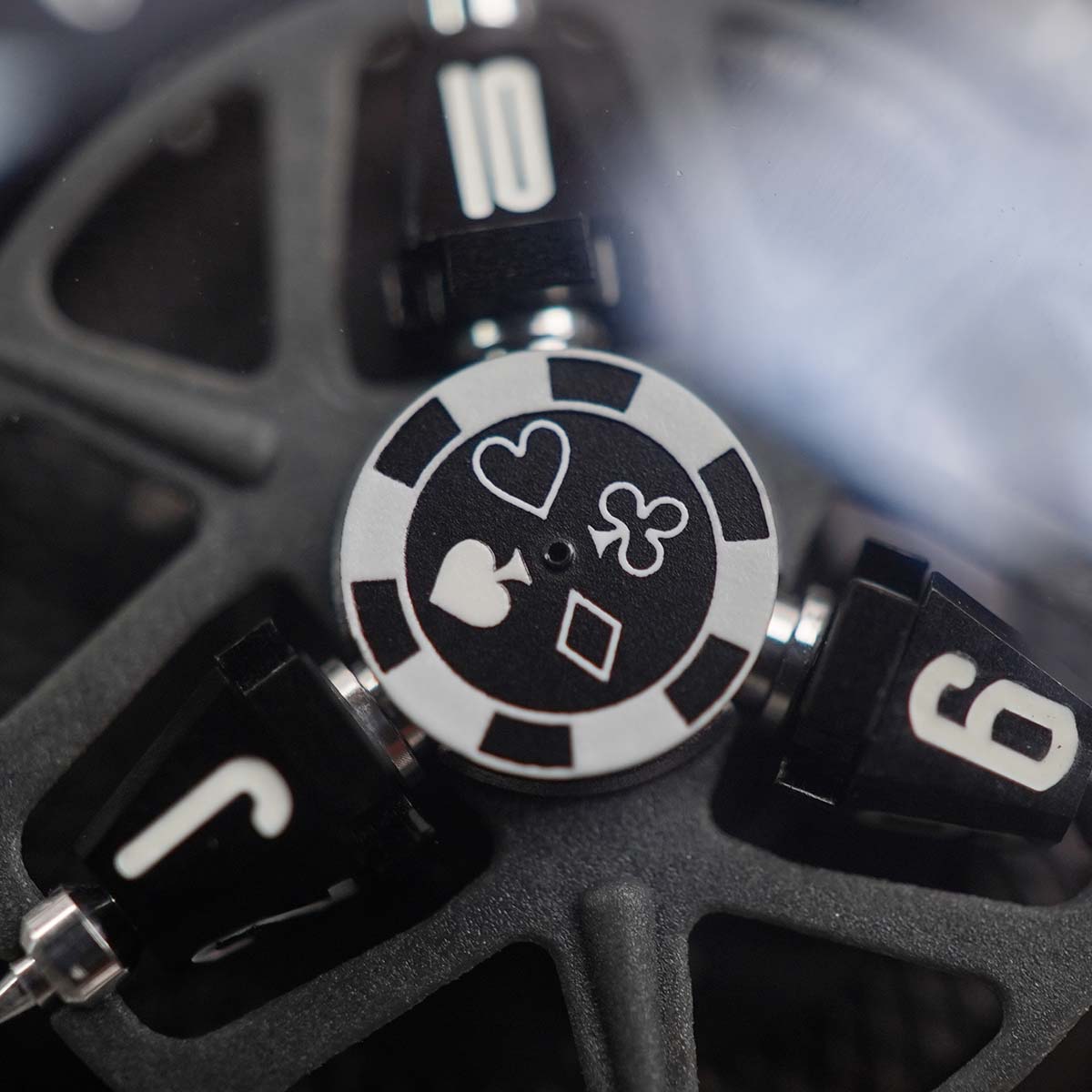 Olto-8 King Midnight Black Spades