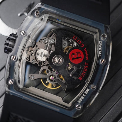 Bonest Gatti Ghost Speed BG9960 Synthetic Mineral Case - Horology Story Youtube Store