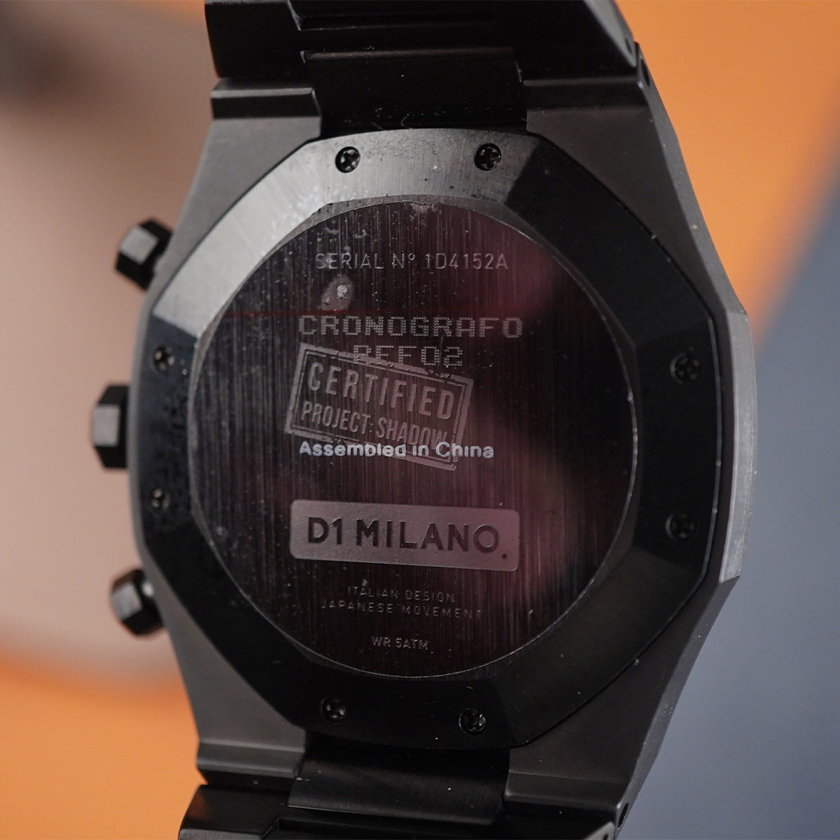 D1 Milano Shadow CHBJSH Chronograph - Horology Story Youtube Store