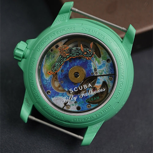 Swatch X Blancpain Indian Ocean Green Bioceramic - Horology Story Youtube Store
