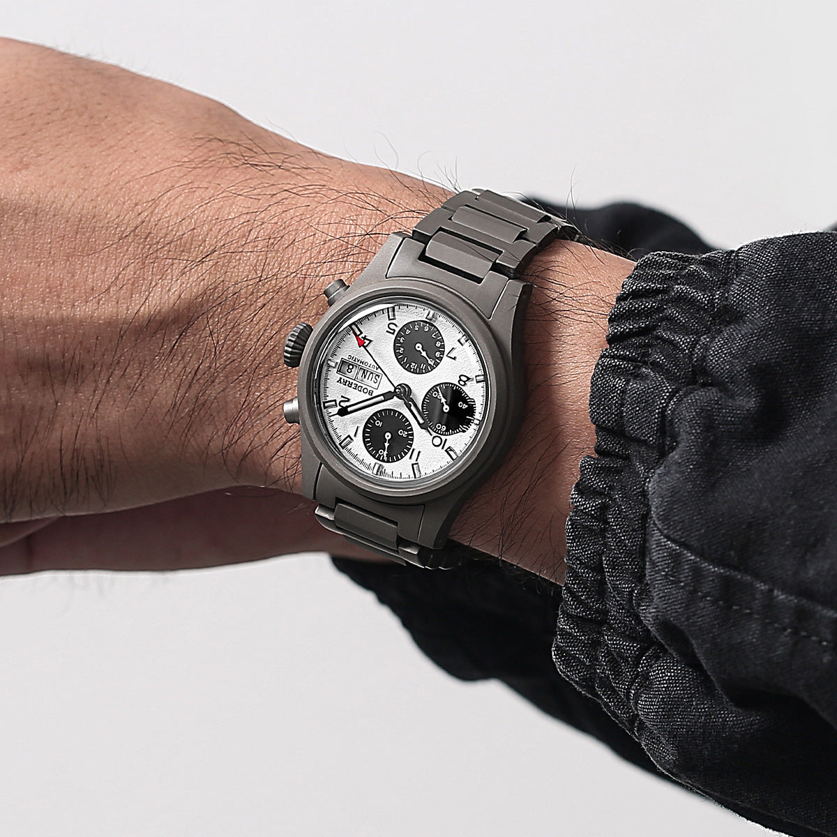 Boderry Landmaster Crhonograph Panda Dial (Early Bird)