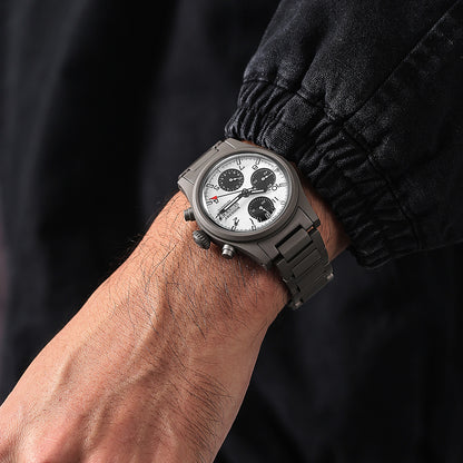 Boderry Landmaster Crhonograph Panda Dial (Early Bird)