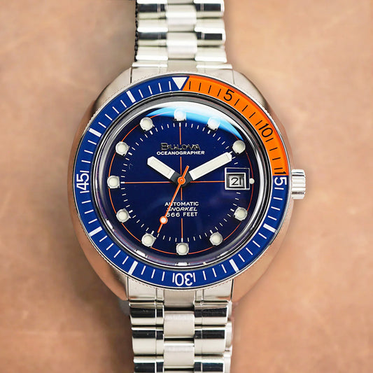 Bulova Oceanographer BLV 96B321 Blue Dial (Pepsi)