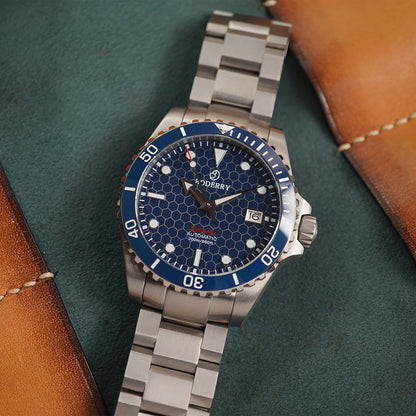 Boderry Seaturtle Ocean 100m Titanium Bracelet - Horology Story Youtube Store