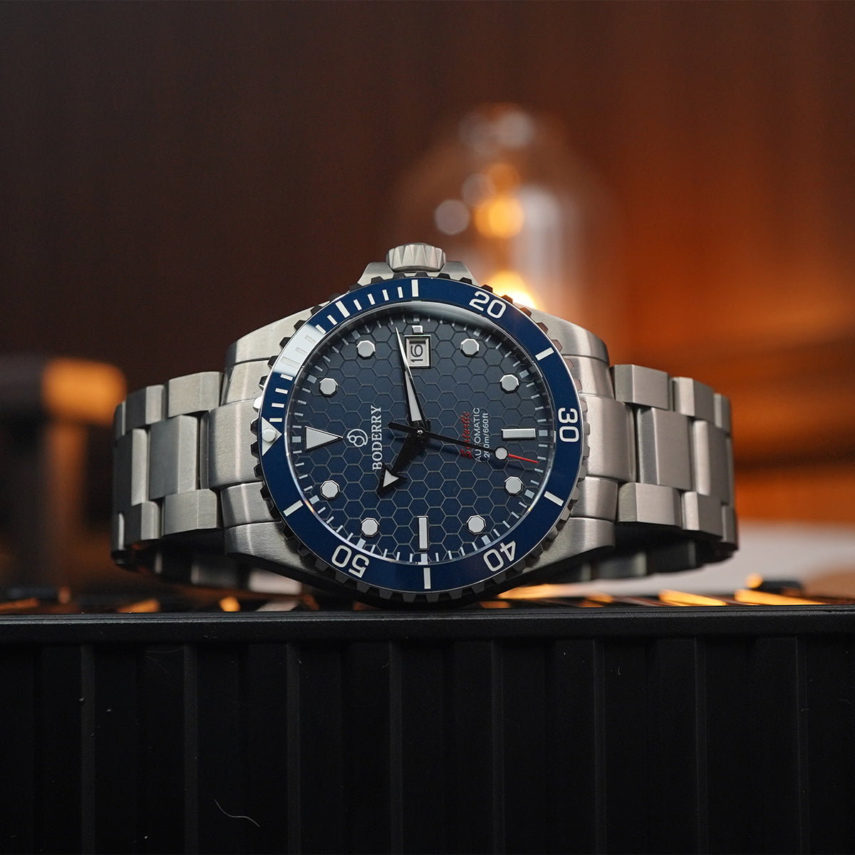 Boderry Seaturtle Ocean 100m Titanium Bracelet - Horology Story Youtube Store