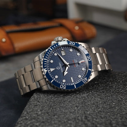 Boderry Seaturtle Ocean 100m Titanium Bracelet - Horology Story Youtube Store