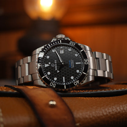 Boderry Seaturtle Ocean 100m Titanium Bracelet - Horology Story Youtube Store