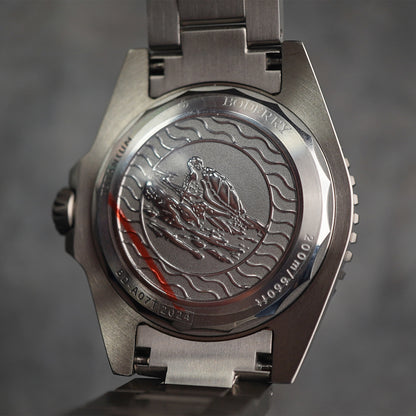 Boderry Seaturtle Ocean 100m Titanium Bracelet - Horology Story Youtube Store