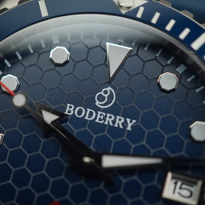 Boderry Seaturtle Ocean 100m Titanium Bracelet - Horology Story Youtube Store