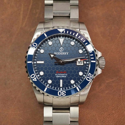 Boderry Seaturtle Ocean 100m Titanium Bracelet - Horology Story Youtube Store