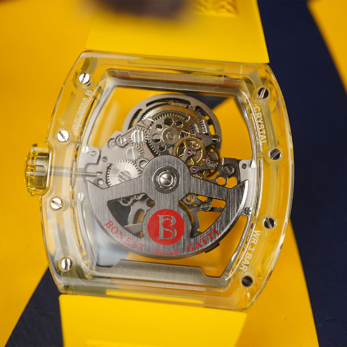 Bonest Gatti Ghost Speed BG9960 Synthetic Mineral Case - Horology Story Youtube Store