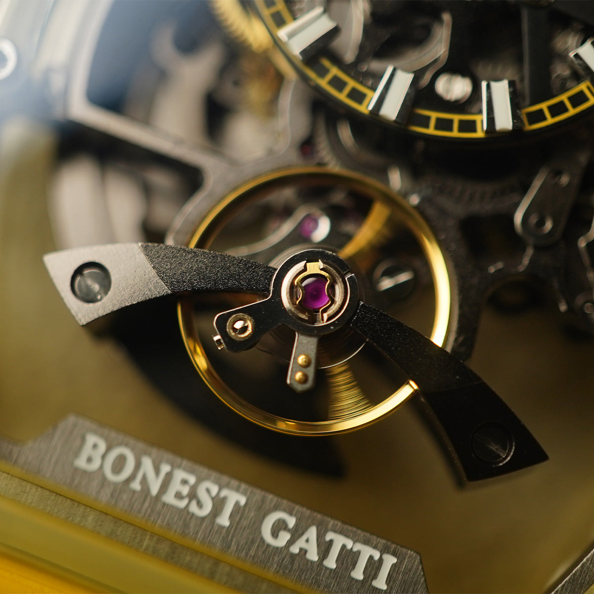 Bonest Gatti Ghost Speed BG9960 Synthetic Mineral Case - Horology Story Youtube Store