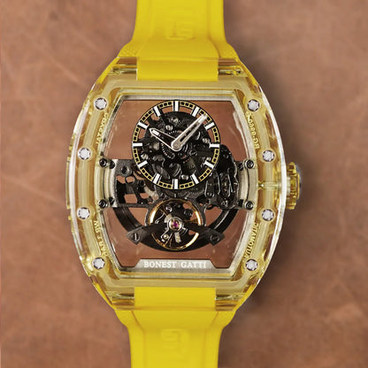 Bonest Gatti Ghost Speed BG9960 Synthetic Mineral Case - Horology Story Youtube Store