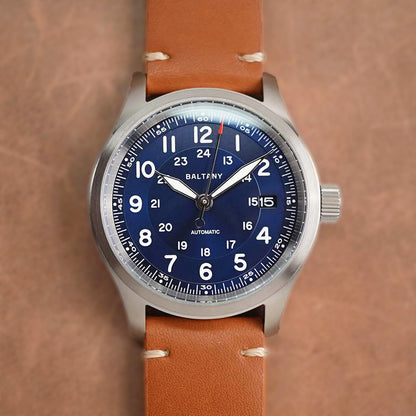 Baltany Military Khaki Field S202049 39mm - Horology Story Youtube Store