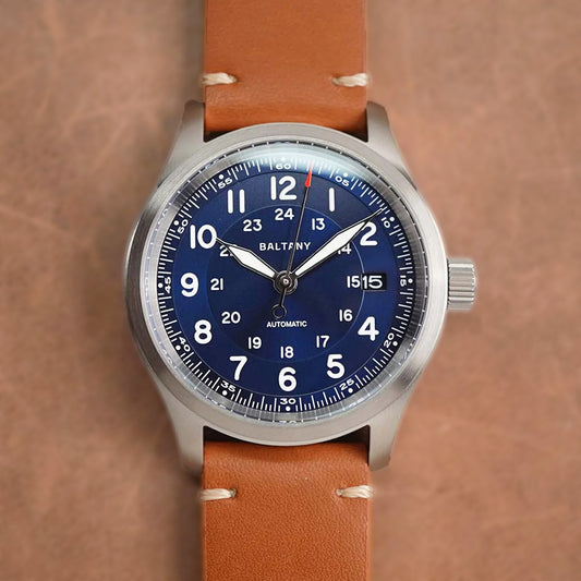 Baltany Military Khaki Field S202049 39mm - Horology Story Youtube Store
