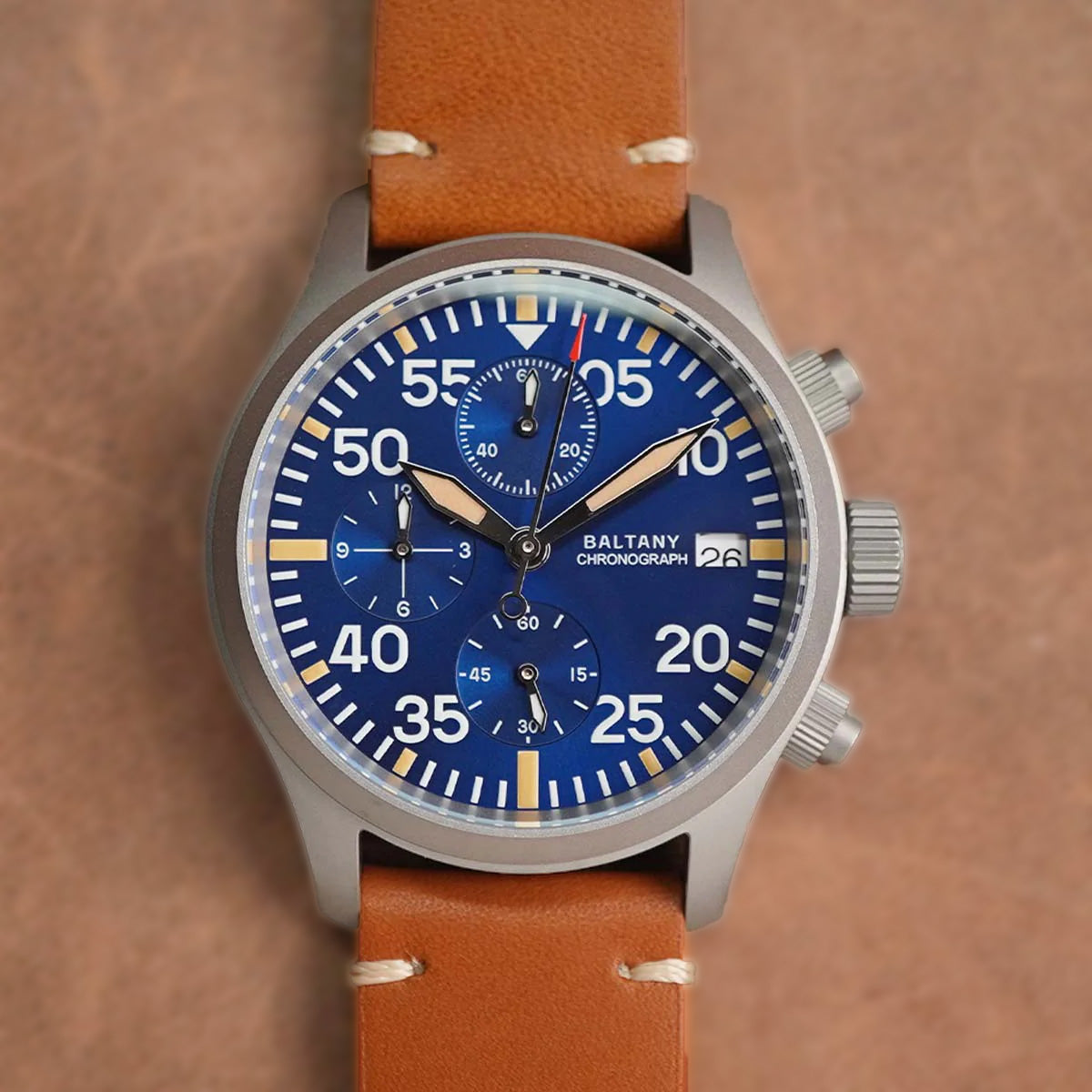 Baltany Military Chronograph S205045 39mm - Horology Story Youtube Store