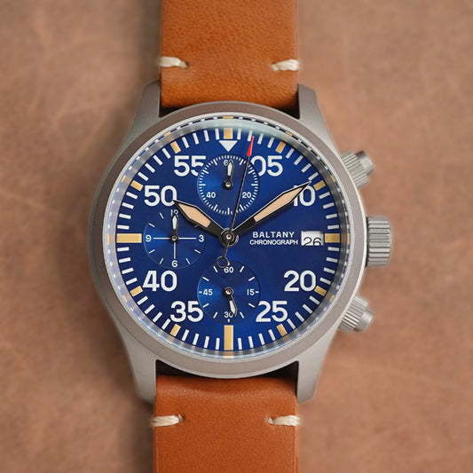 Baltany Military Chronograph S205045 39mm - Horology Story Youtube Store