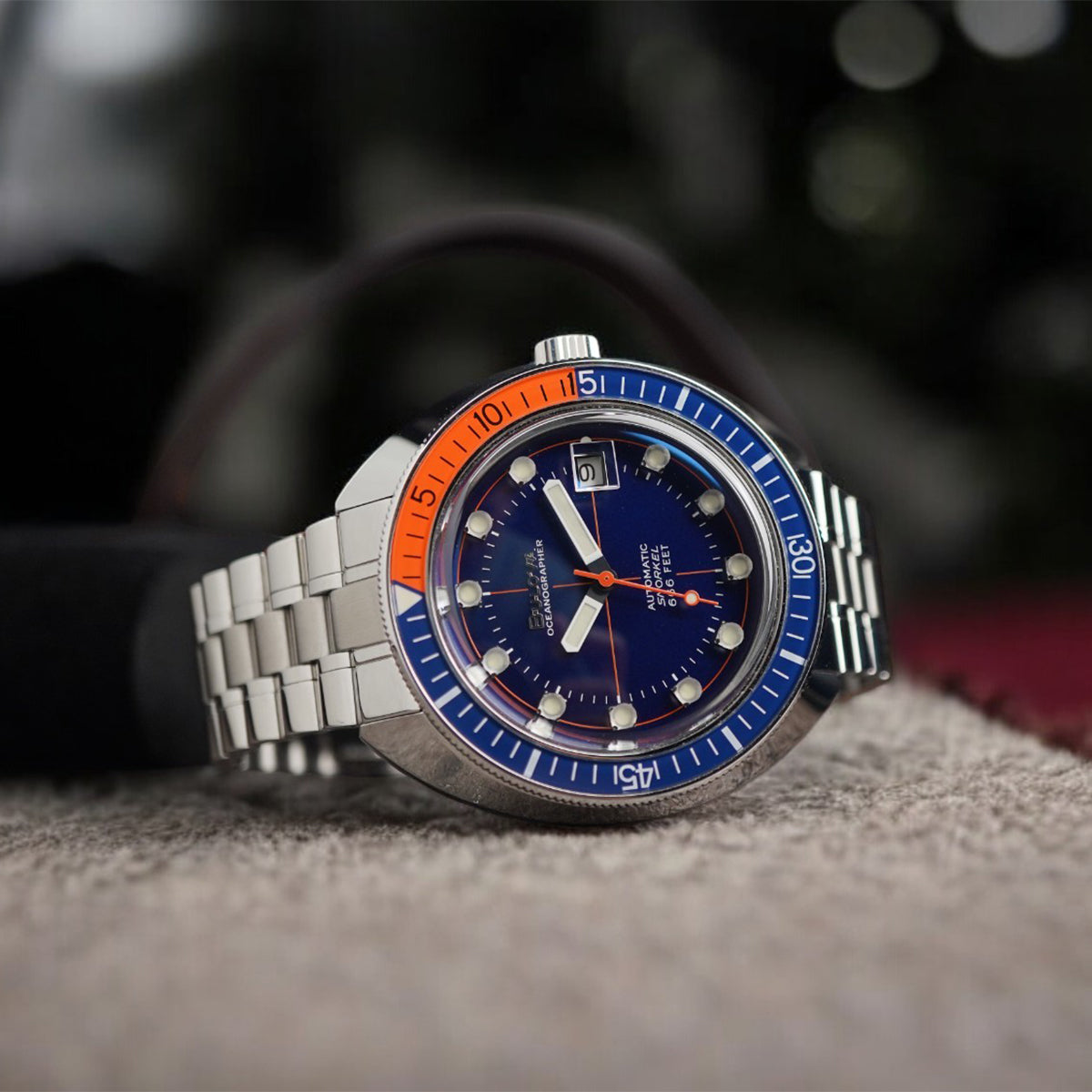 Bulova Oceanographer BLV 96B321 Blue Dial (Pepsi)