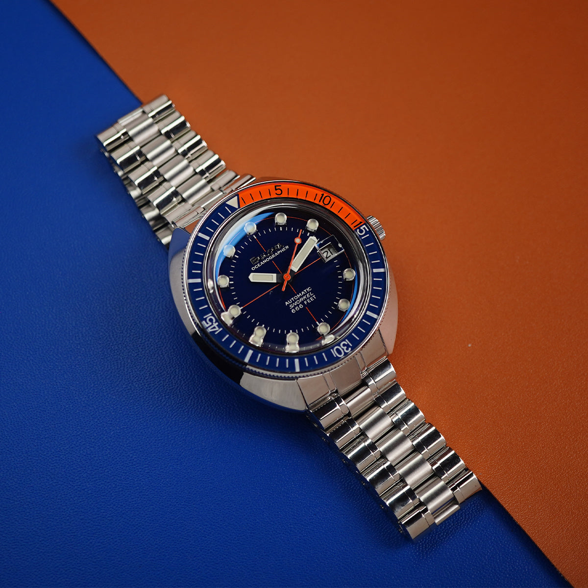 Bulova Oceanographer BLV 96B321 Blue Dial (Pepsi)