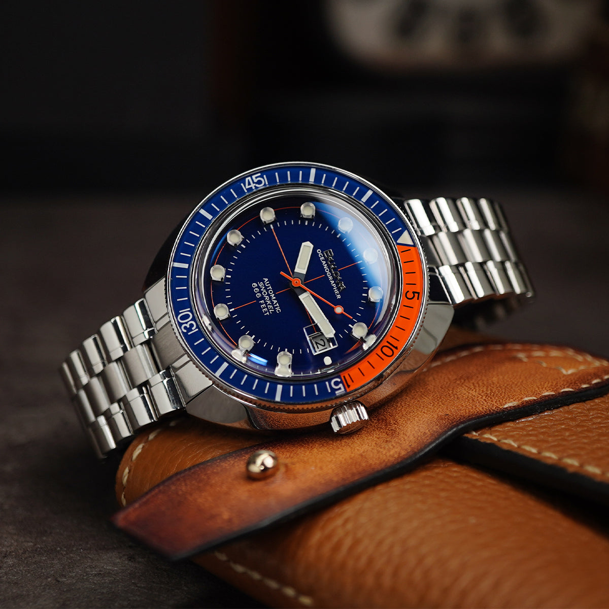 Bulova Oceanographer BLV 96B321 Blue Dial (Pepsi)