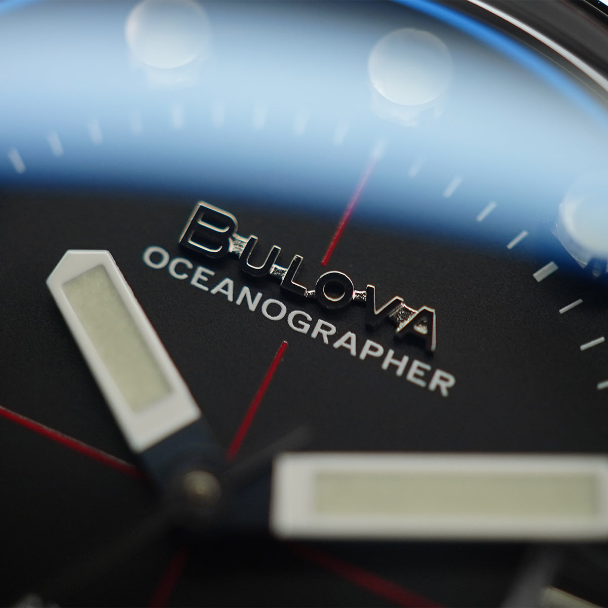 Bulova Oceanographer BLV 98B320 Black Dial (Coke)