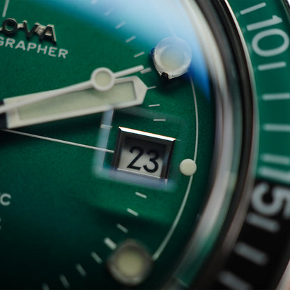 Bulova Oceanographer BLV 96B322 Green Dial (Sprite)