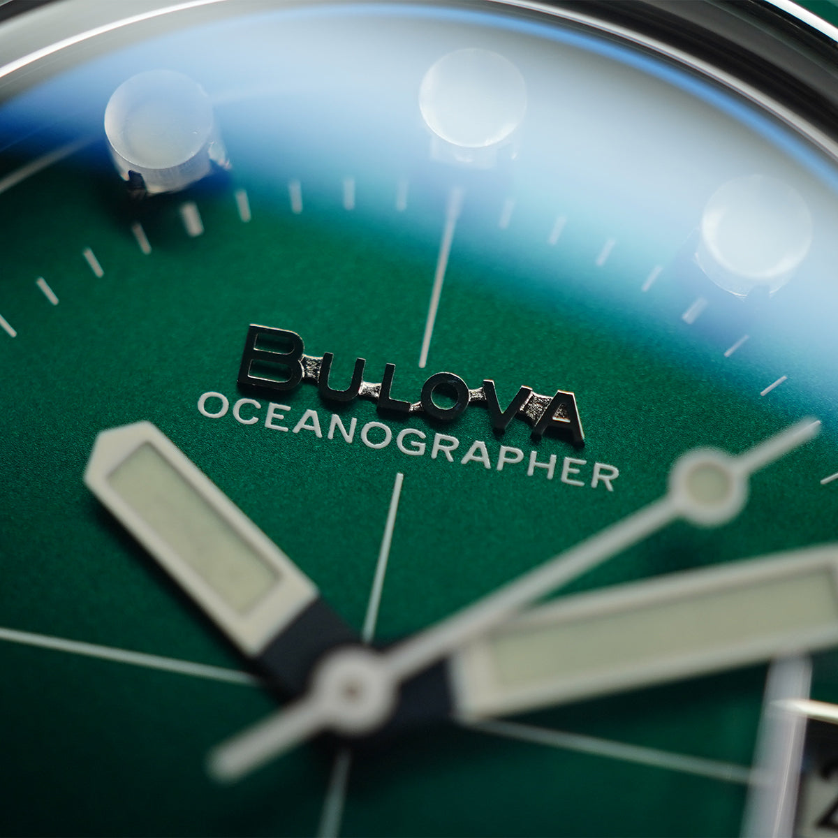 Bulova Oceanographer BLV 96B322 Green Dial (Sprite)